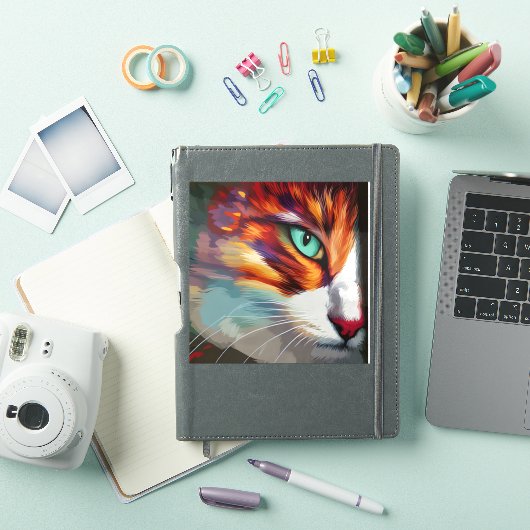 Cat's Eye Design Sticker (iPad Cover)