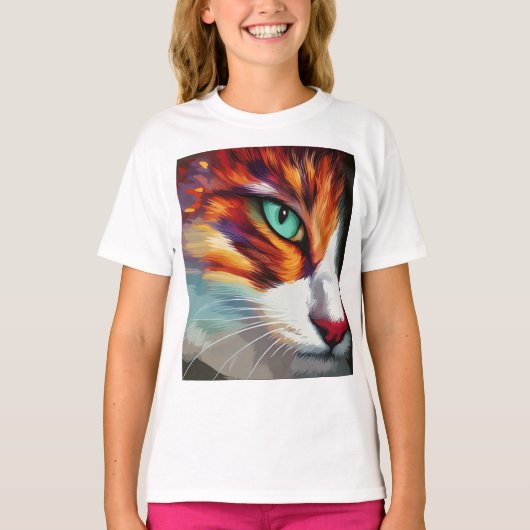 Cat's Eye Design T-shirt (Voorkant)
