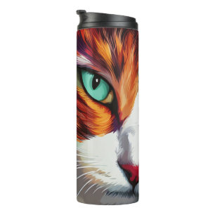 Cat's Eye Design Thermosbeker