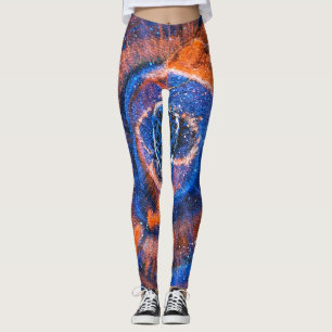 Cat's Eye Nebula gedurfde kleurrijke leggings