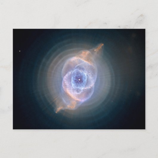 Cat's Eye Nebula Hubble NASA Briefkaart (Voorkant)