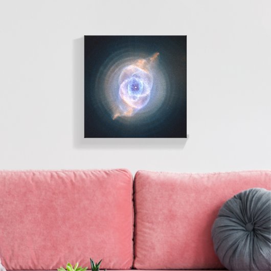 Cat's Eye Nebula Hubble NASA Canvas Afdruk (Insitu (Woonkamer))