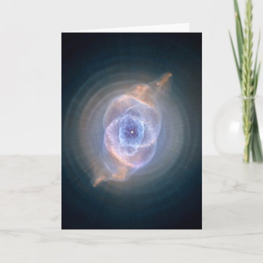 Cat's Eye Nebula Hubble Space Kaart (Voorkant)