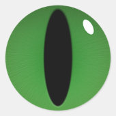 Cat's Eye-stickers Ronde Sticker (Voorkant)