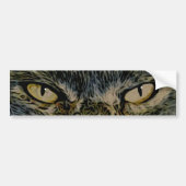 Cat's Eyes Bumpersticker (Voorkant)