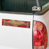 Cat's-Eyes Bumpersticker (Op Truck)