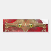 Cat's-Eyes Bumpersticker (Voorkant)