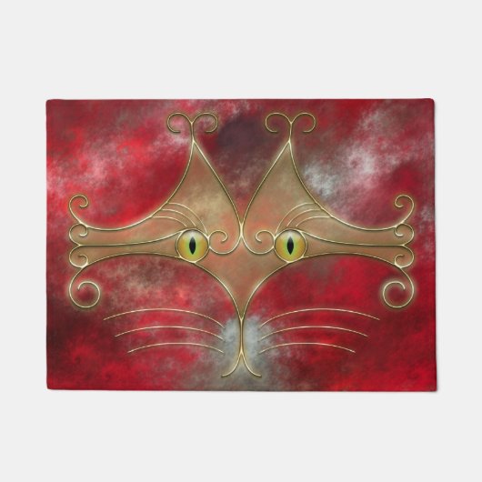 Cat's Eyes Doormat Deurmat (Voorkant)