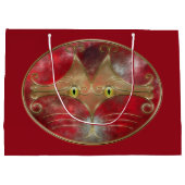 Cat's Eyes Gift Bag Groot Cadeauzakje (Achterkant)