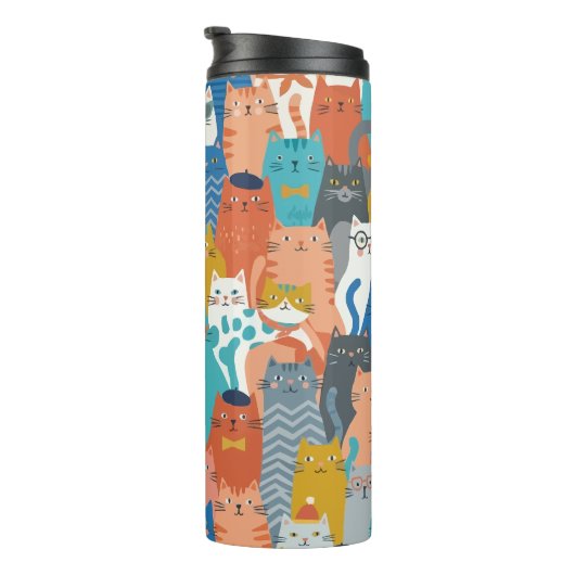 CATS FAMILY THERMOSBEKER (Geroteerd rechts)