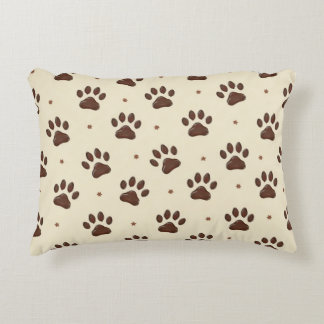 Cat's Foot Stamp Pillow Accent Kussen