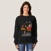 Cats For Everybody Cat Christmas Pajama Family Par Trui (Voorkant volledig)