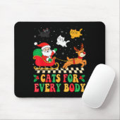 Cats For Everybody Christmas Cat Funny Xmas Women  Muismat (Met muis)