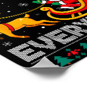 Cats For Everybody Christmas Cat Funny Xmas Women  Poster (Hoek)