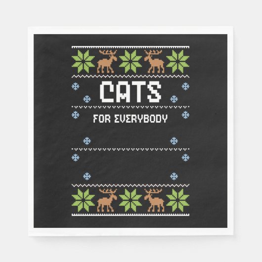 Cats For Everybody Servet (Voorkant)