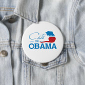 CATS FOR OBAMA - - png Ronde Button 4,0 Cm (In situ)
