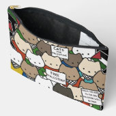 Cats for Palestine – Kawaii Cats for Justice Etui (Open)
