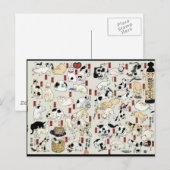 Cats Galore Briefkaart (Voorkant / Achterkant)