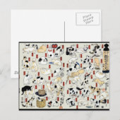 Cats Galore Briefkaart (Voorkant / Achterkant)