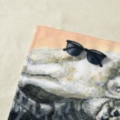 Cats Going to the Beach Beach Towel Strandlaken (In situ)