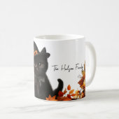 Cat's halloween Family Koffiemok (Voorkant rechts)