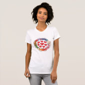 Cats Hearts T-shirt (Voorkant volledig)