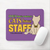 CATS HEBBEN aangepaste mousepad VOOR PERSONEEL Muismat (Met muis)