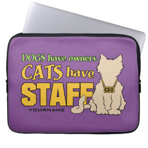 CATS HEBBEN OP maat gemaakte laptophoezen VOOR PER Laptop Sleeve