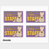 CATS HEBBEN stickers VOOR PERSONEELSLEDEN (Vel)