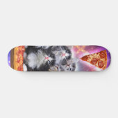 Cats Illuminatis en pizza Persoonlijk Skateboard (Horizontaal)