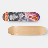 Cats Illuminatis en pizza Persoonlijk Skateboard (Horizontaal)