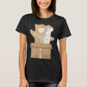 Cats in Box T-shirt (Voorkant)