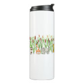 Cats in CatTails Thermosbeker (Gedraaid links)