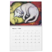 Cats in Classic Art Calendar Kalender (Feb 2026)