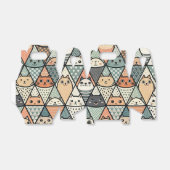 Cats In Cones Bedankdoosjes (Uitgevouwen)