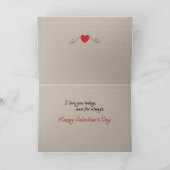 Cats in Love Valentijnsdag Wenskaart Feestdagen Kaart (Binnen)