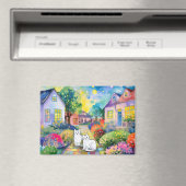 Cats in neighborhood magneet (Insitu (Vaatwasser))