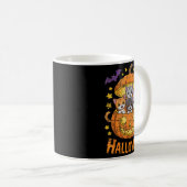 Cats In Pumpkin Cute Halloween Kitties Funny  Koffiemok (Voorkant rechts)