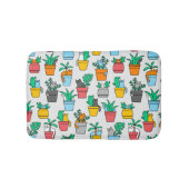 Cats in the flowerpots badmat (Voorkant)