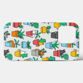 Cats in the flowerpots Case-Mate iPhone case (Achterkant (horizontaal))