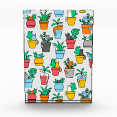 Cats in the flowerpots fotoblokken (Voorkant)