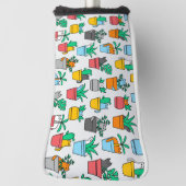 Cats in the flowerpots golfheadcover (Draai 90)