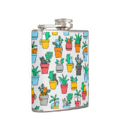 Cats in the flowerpots heupfles (Rechts)