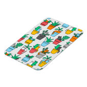 Cats in the flowerpots magneet (Linkerzijde)