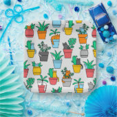 Cats in the flowerpots papieren bordje (Feest)