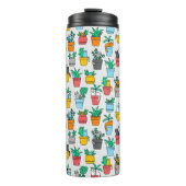 Cats in the flowerpots thermosbeker (Voorkant)
