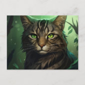 Cats in the Wild Briefkaart (Voorkant)