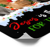 Cats Jesus is de reden voor het kerstfeest.. Poster (Hoek)