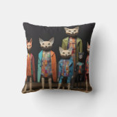 cats - Katzen  Kussen (Achterkant)