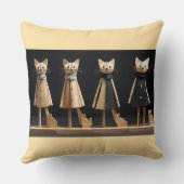 cats - Katzen Kussen (Achterkant)